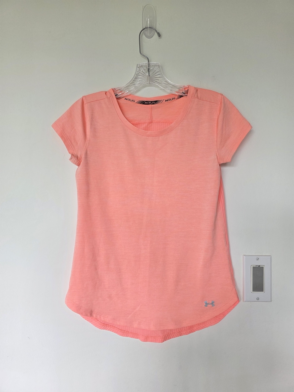 Under Armour Coral Pink Short Sleeve Performance Tee